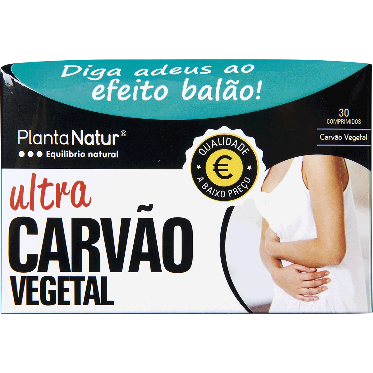 Ultra Carvão Vegetal embalagem 30 comprimidos