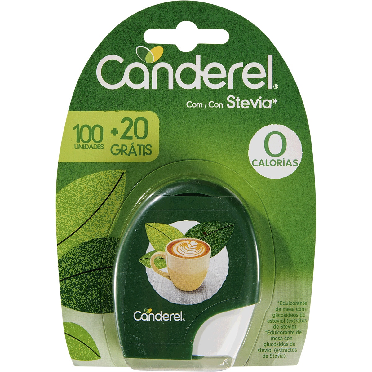 Adoçante com Stevia 120 unidades