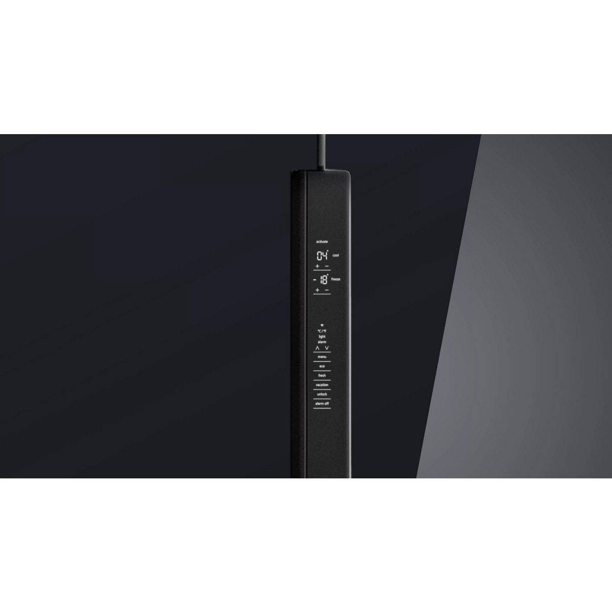 Frigorífico Americano Siemens de 3 Portas iQ700 French Door KF96RSBEA No Frost com Portas em Vidro - Preto Vidro preto-3