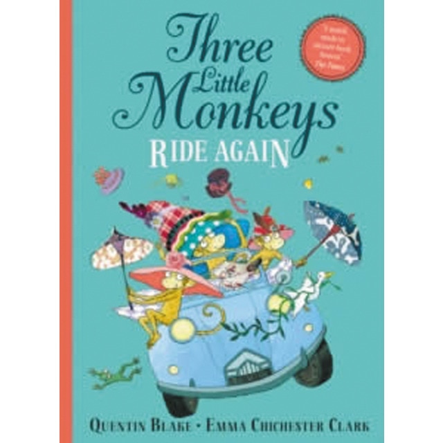 Three little monkeys ride again 1