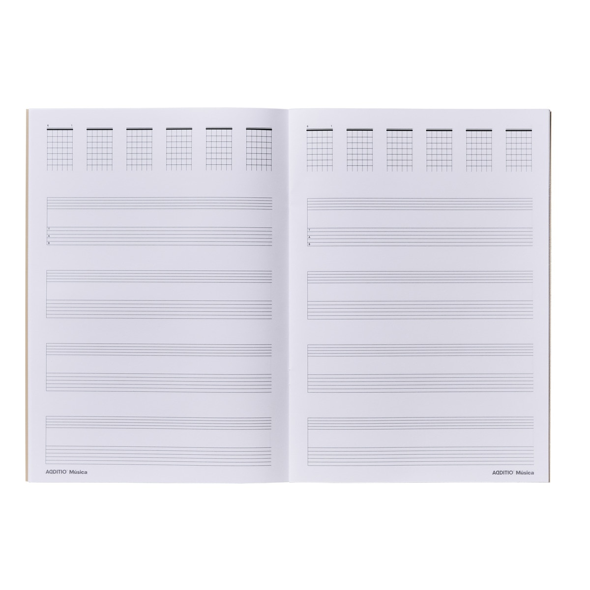 Caderno de Música Tab 21x297 cm - Lilás Lilás-2