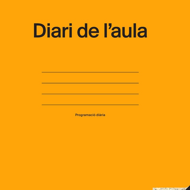 Imagen 0 de Diario del Aula 23 x 315 cm Additio Naranja  Catalán