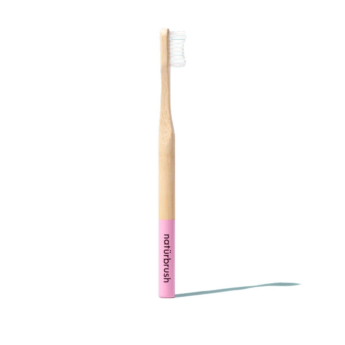 Escova de Dentes Bambu Adulto Rosa-1