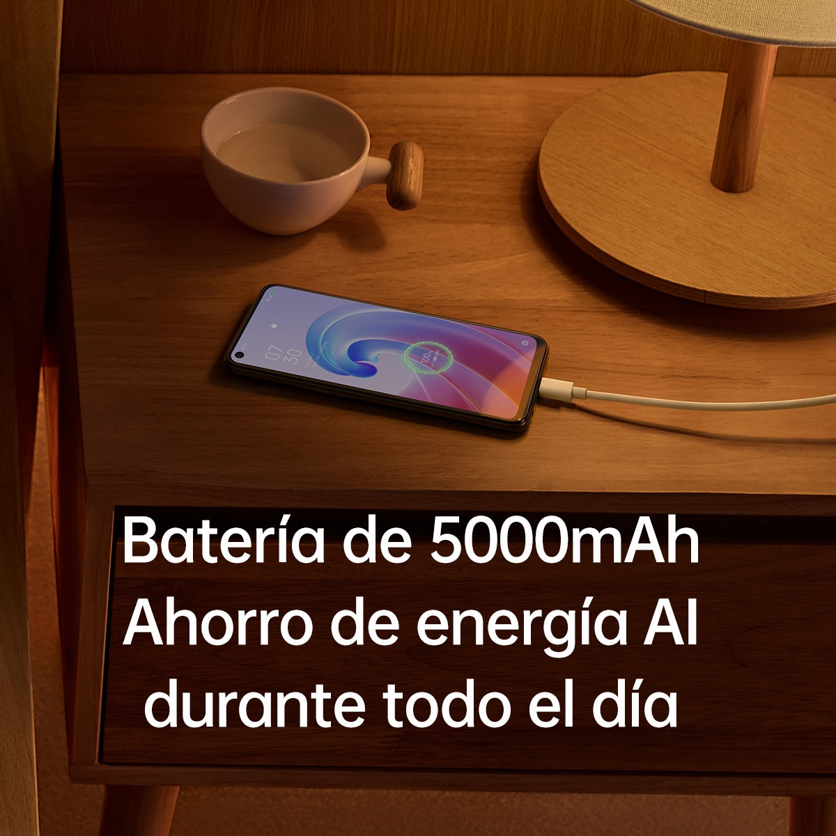 Oppo A96 móvil libre Sunset Blue-6