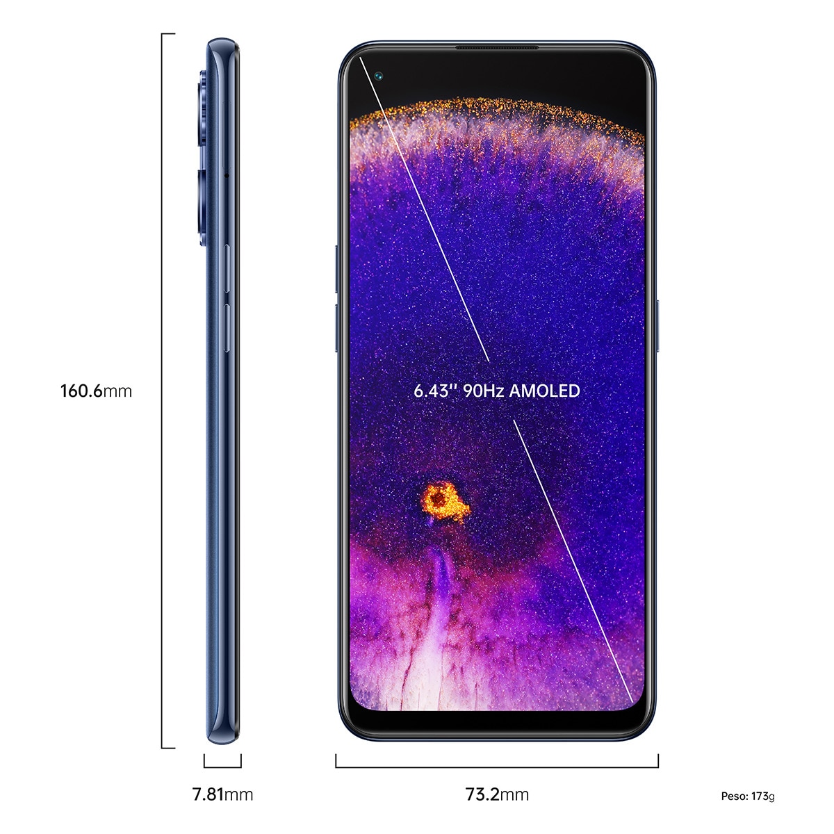 Oppo Find X5 Lite 5G móvil libre Negro-3