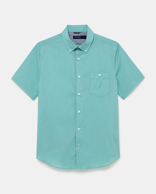 Imagen 0 de Camisa de hombre classic fit color verde