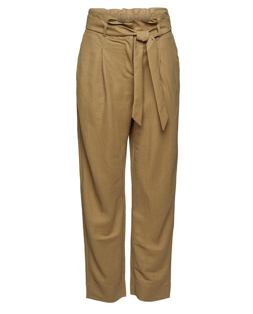 Pantalón de mujer paperbag viscosa · Esprit Collection · El Corte Inglés
