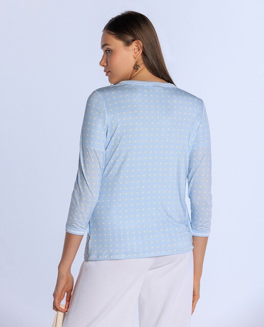 Twin set de mujer chaqueta y camiseta a lunares · Naulover · El Corte Inglés