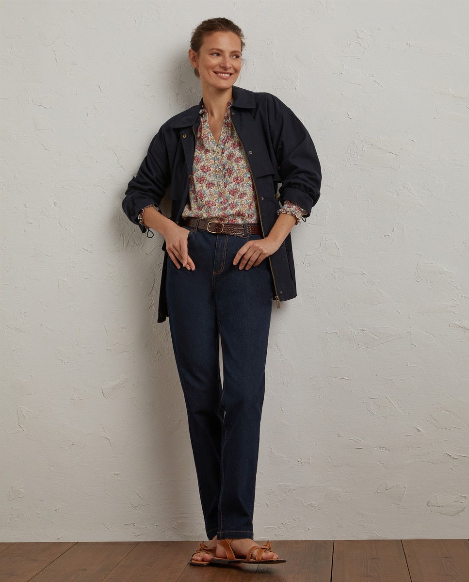 Jean semicigarette 5 poches