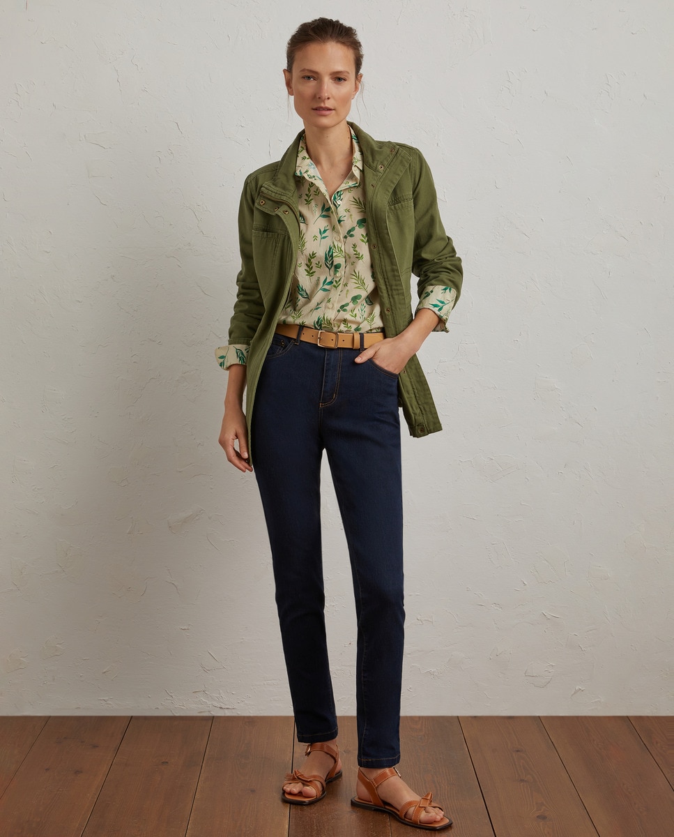 Jean cigarette 5 poches