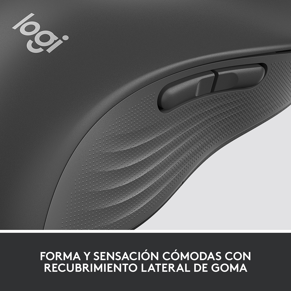 Ratón inalámbrico Logitech Signature M650 L LEFT Grafito Grafito-7