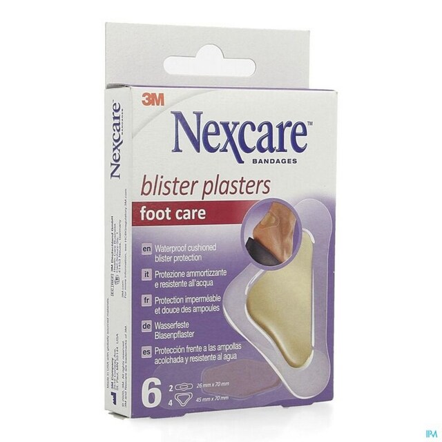 Imagem 0 de Pensos para Pés Nexcare - 6 pensos