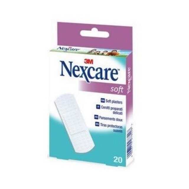 Imagem 0 de Tiras Adesivas Soft Nexcare - 20 un.