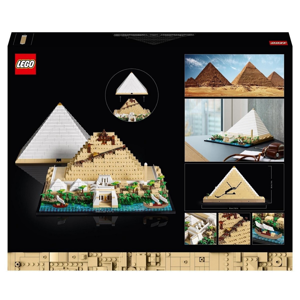Grande Pirâmide de Gizé Lego Architecture 8