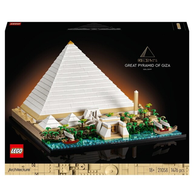 Imagem 0 de Grande Pirâmide de Gizé Lego Architecture   