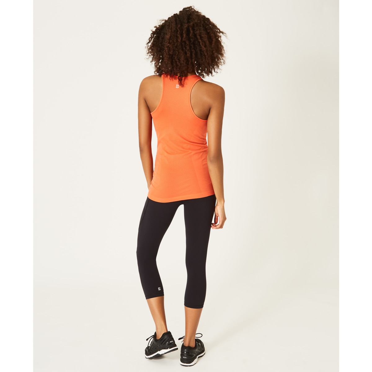 Leggings de Mulher Power Cropped Workout Preto-6