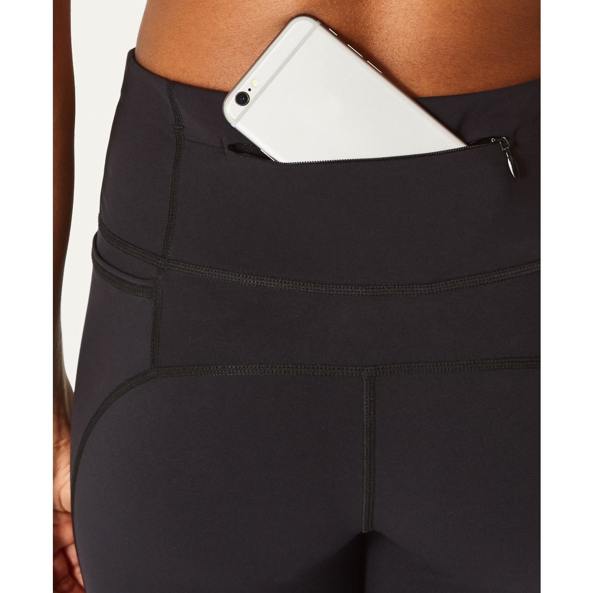 Leggings de Mulher Power Cropped Workout Preto-3