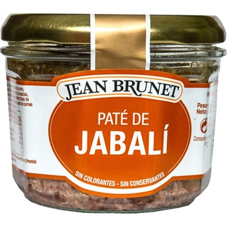 paté de jabalí tarro 180 g - Jean Brunet