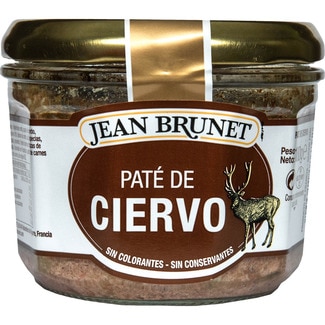 paté de cerdo y ciervo tarro 180 g - Jean Brunet