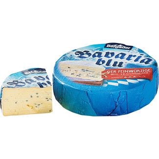 Bavaria Blu queso alemán azul de vaca elaborado con leche pasteurizada peso aproximado pieza 1,2 kg - Bergader
