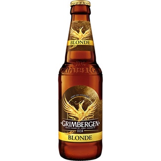 Blonde cerveza rubia belga botella 33 cl - Grimbergen