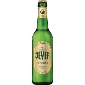 cerveza rubia artesana alemana tipo Pilsner botella 33 cl - Jever