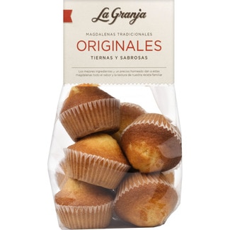 magdalenas tradicionales originales bolsa 315 g - La Granja