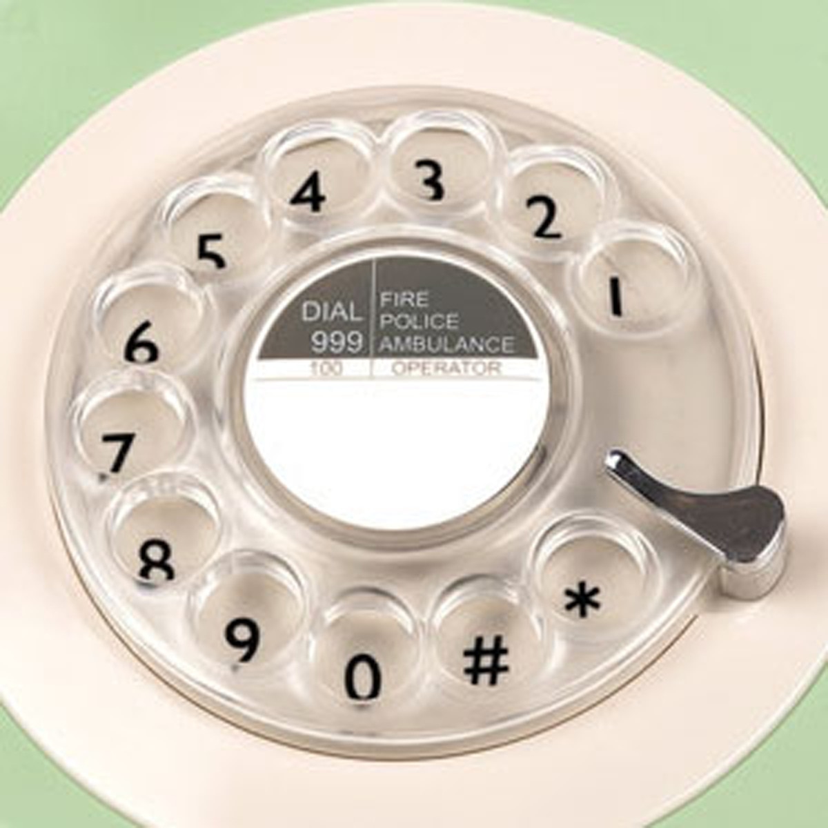 Telefone Rotary - Verde 2