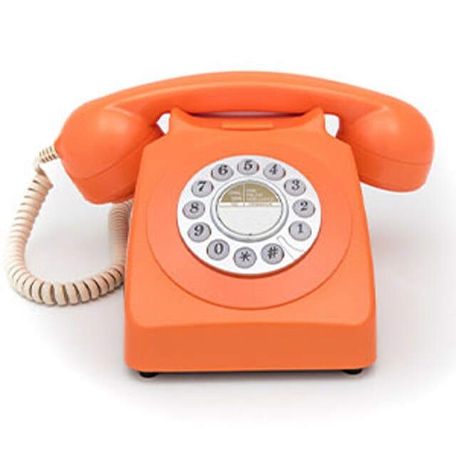Imagen 0 de Teléfono GPO Rotary Naranja