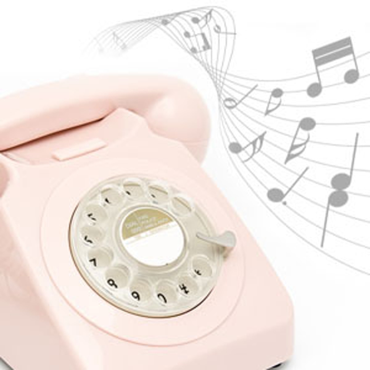 Telefone Rotary - Rosa 4