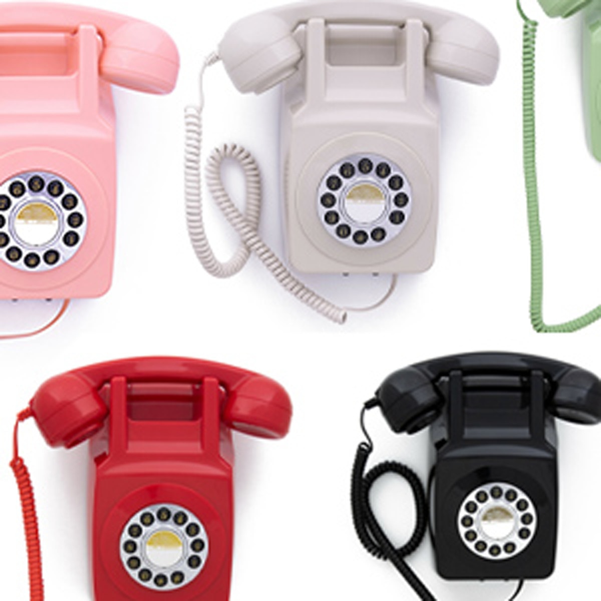 Telefone Parede - Rosa 5