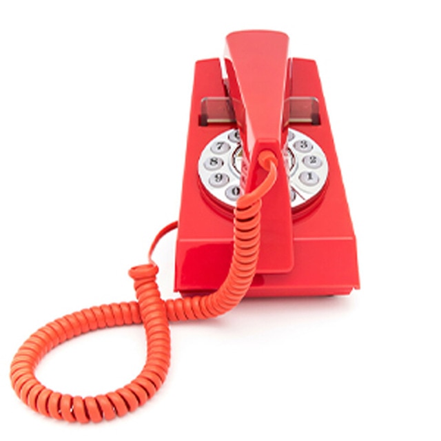 Imagen 0 de Teléfono GPO Trim Rojo
