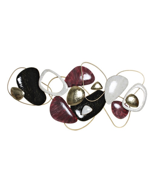 Imagen 0 de Decoración pared metal abstracto