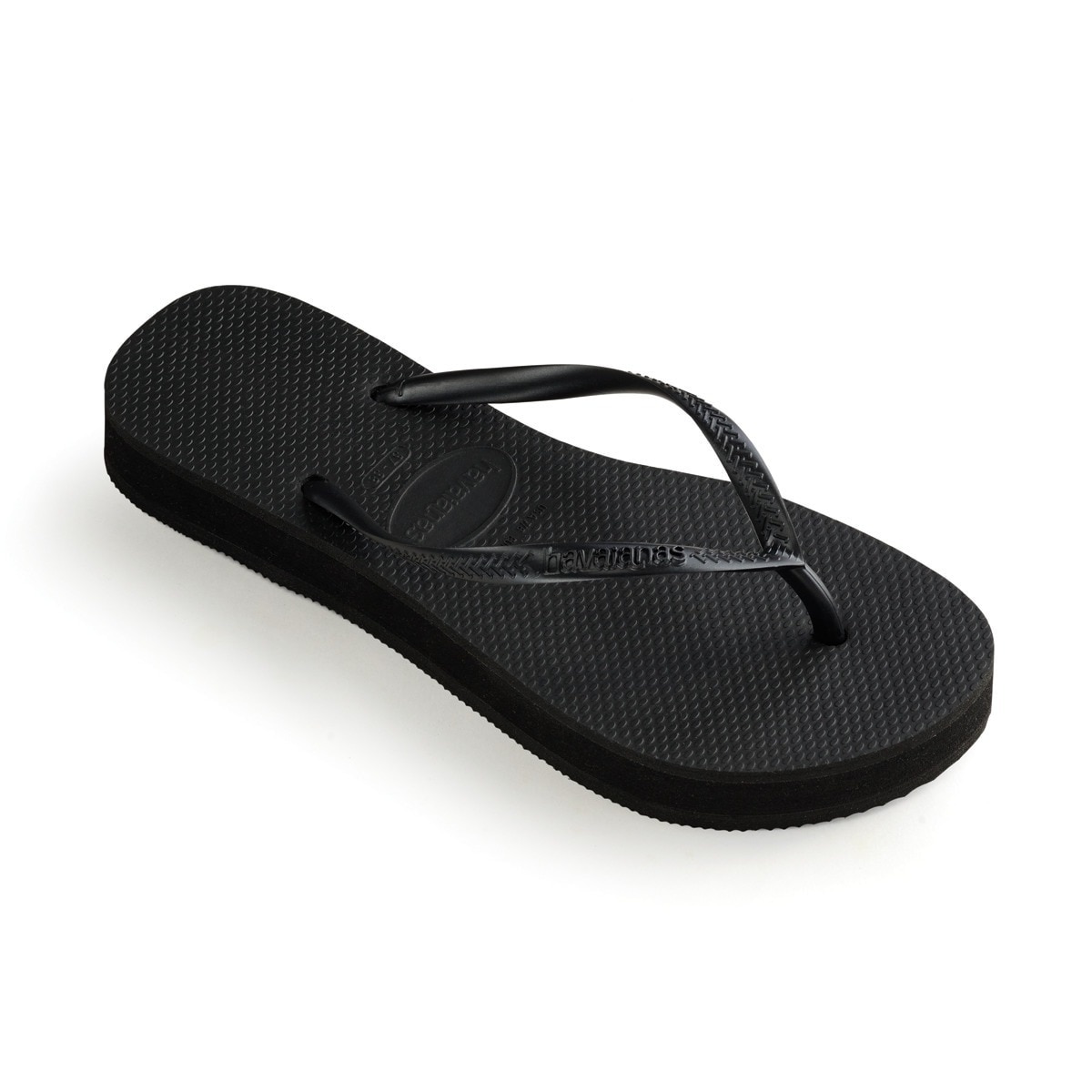 Chinelos Slim Flatform Preto-1