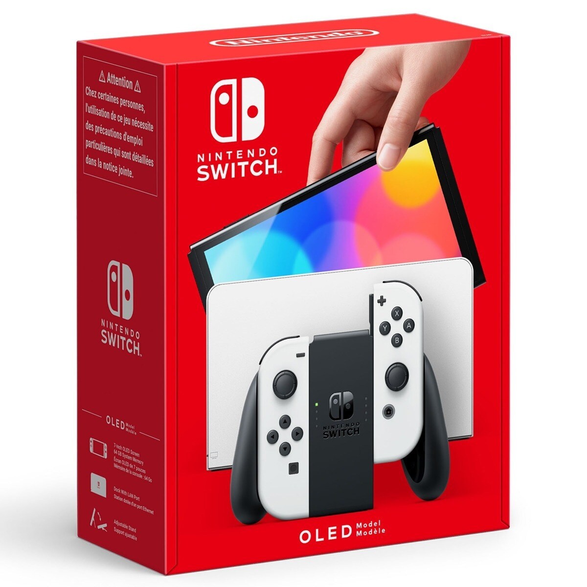 Consola Nintendo Switch Versão OLED - Branco 1