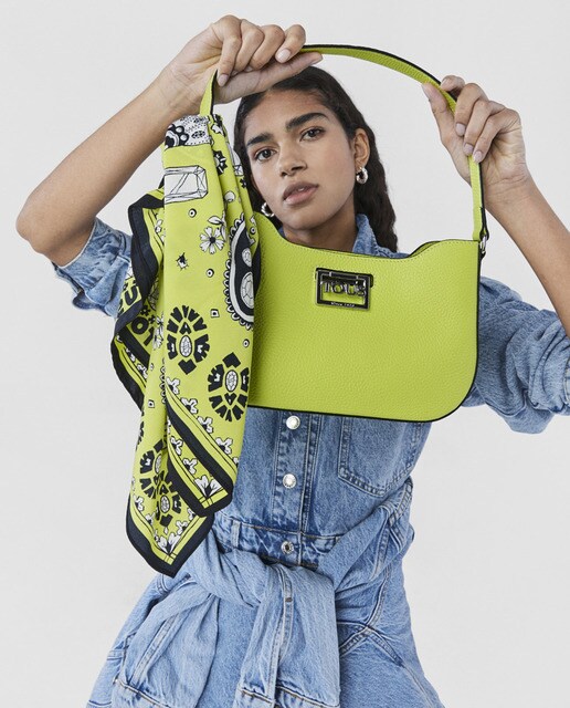 Bandolera Tous Legacy de piel en tono lima · Tous · El Corte Inglés