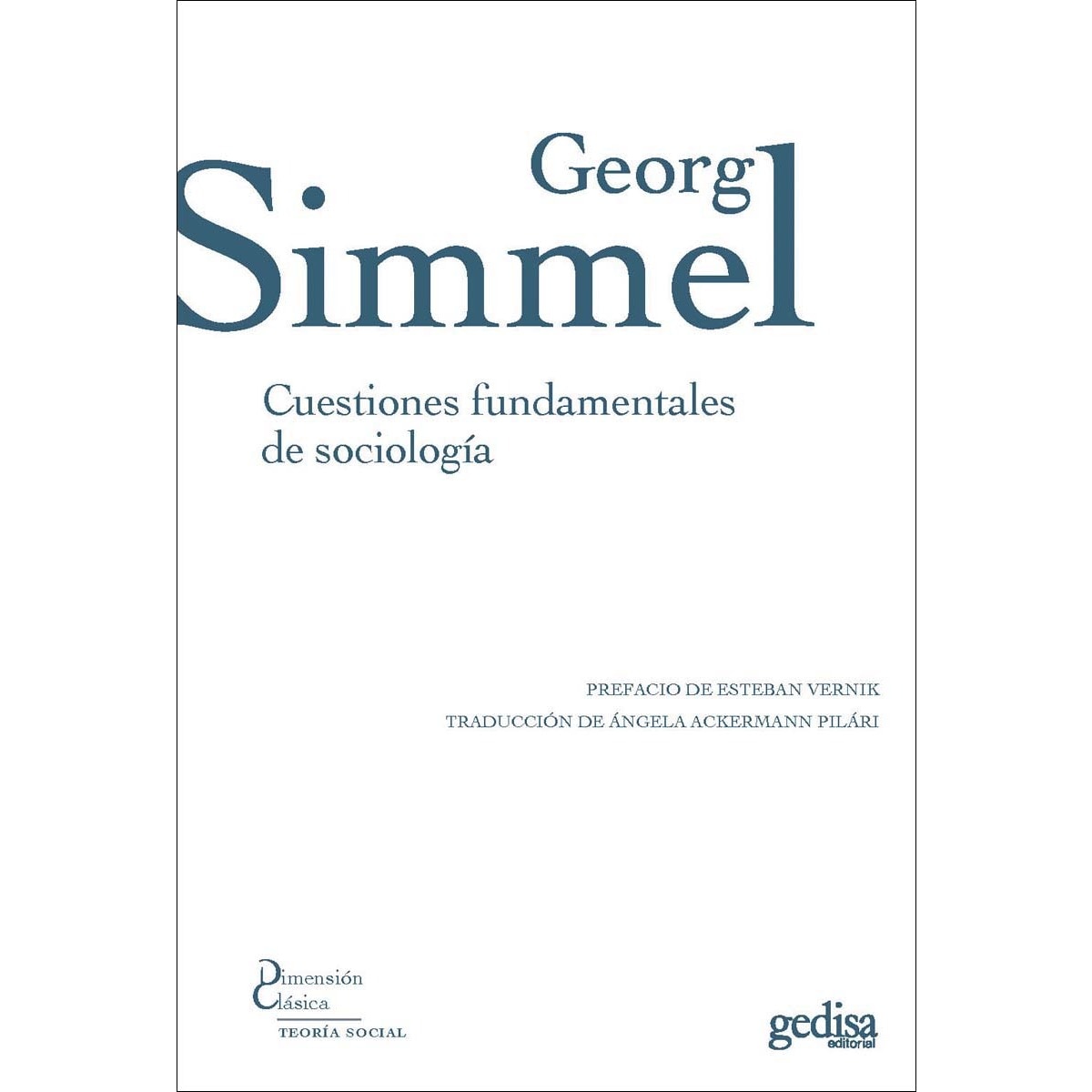 Cuestiones fundamentales de sociología (Capa mole com abas) 1