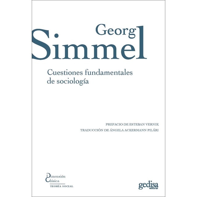 Imagen 0 de Cuestiones fundamentales de sociología  (Tapa blanda con solapas)
