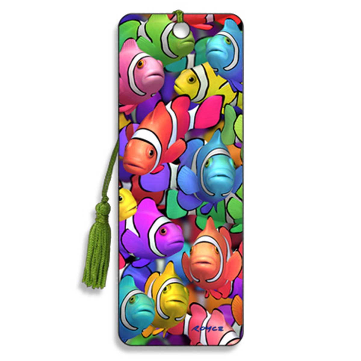 Marcador de páginas 3D Clown School Catwalk Multicolor-1