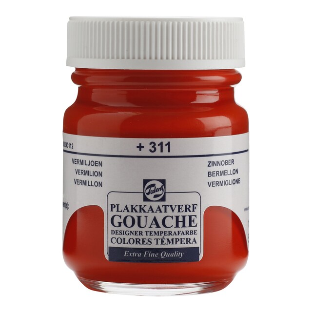 Imagem 0 de Frasco de Tempera 50ml - 311 Bermellon