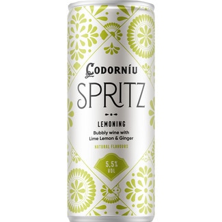 Spritz vino espumoso con aroma natural lima limón y jengibre lata 25 cl - Codorniu