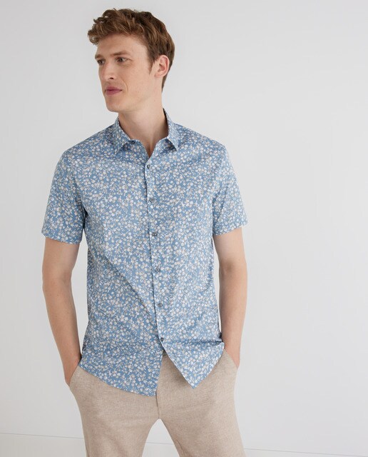 Camisa de hombre manga larga estampada floral · Michael Kors · El Corte  Inglés