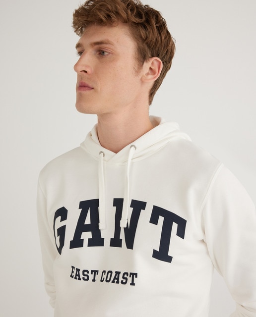 Sudadera de hombre con capucha amarilla · Gant · El Corte Inglés