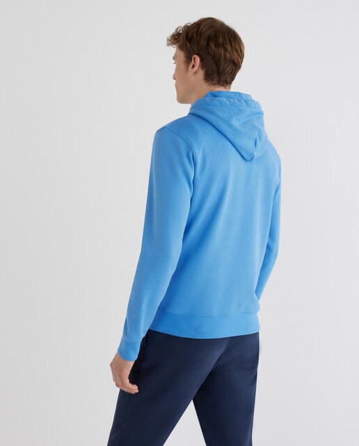Sudadera de hombre con capucha azul · Gant · El Corte Inglés
