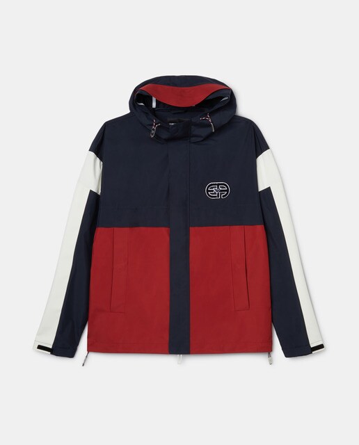 Cazadora de hombre azul marino y roja · Emporio Armani · El Corte Inglés