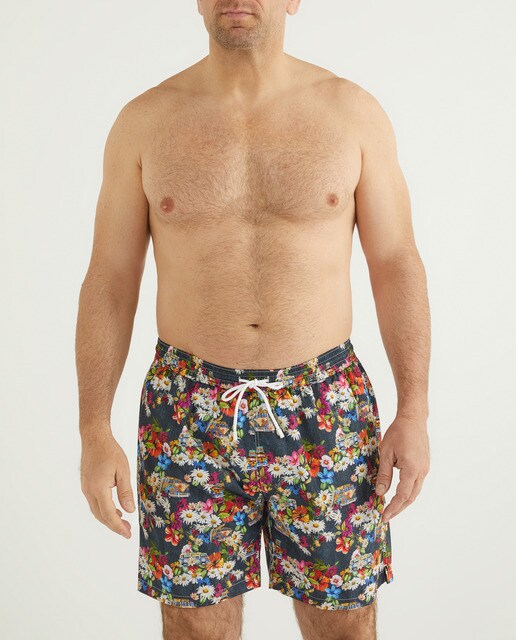Bañador bermuda de hombre estampado caribeño tallas grandes · Mirto · El  Corte Inglés