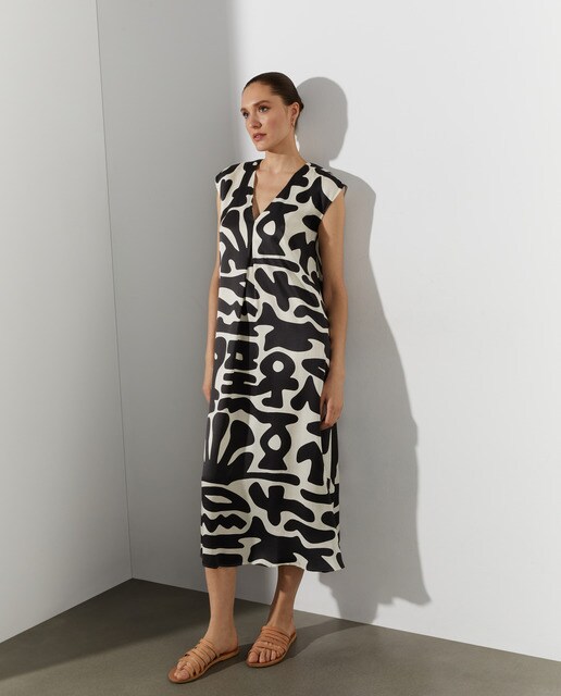 Vestido túnica de manga corta · Woman Limited El Corte Inglés · El Corte  Inglés
