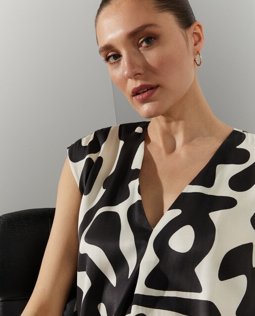 Vestido túnica de manga corta · Woman Limited El Corte Inglés · El Corte  Inglés