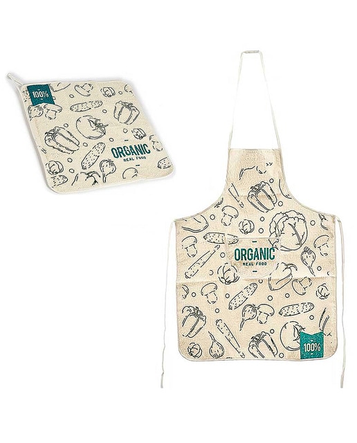 Imagen 0 de Pack de delantal + paño de cocina
