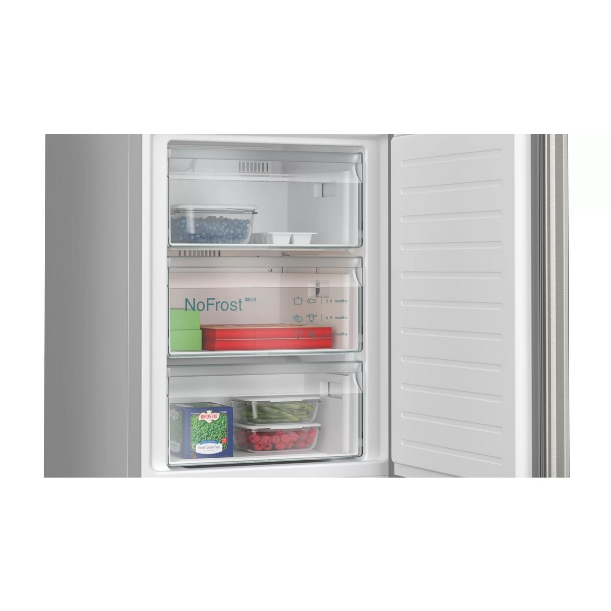 Frigorífico Combinado Siemens iQ300 KG39N2ICF No Frost e hyperFresh de 203 cm - Inox Easyclean Inox-8